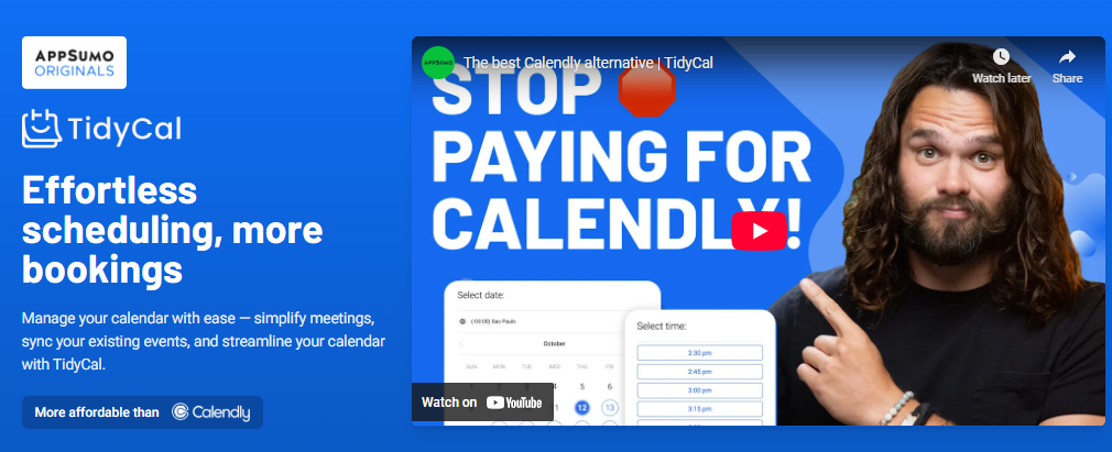 Tidycal Review: Streamline Your Scheduling Today