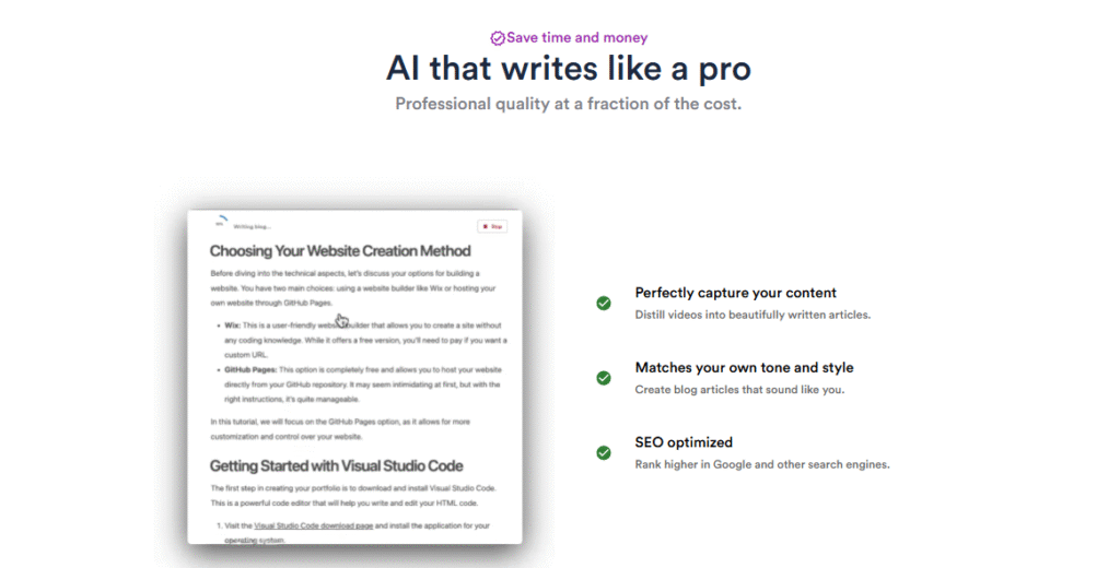 Pros And Cons Of Video To Blog Tool