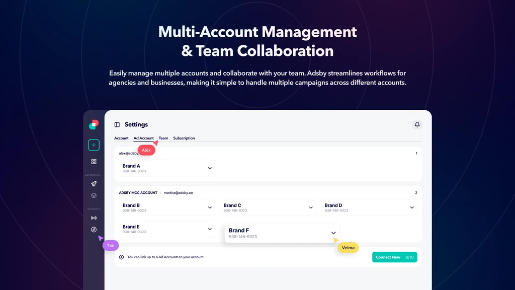 Adsby
Create and optimize Google Ads campaigns with this AI-powered ad manager